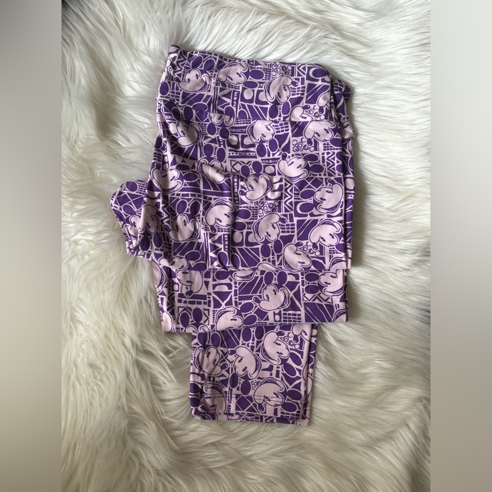 Disney Lularoe Leggings TC Mickey